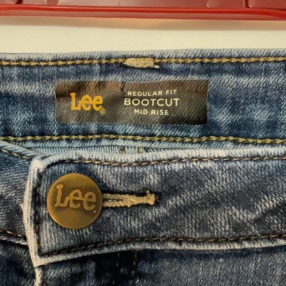 Lee Blue Boot Cut Jeans - Picture 2 of 11